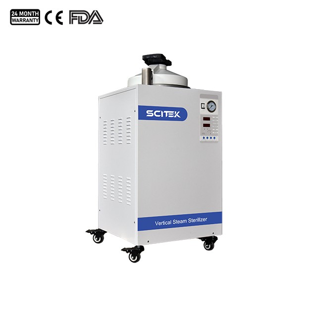 Máy tiệt trùng hơi nước áp suất thẳng đứng tiết kiệm - ST-V50E; ST-V80E; ST-V100E