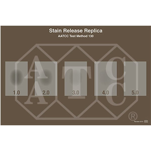 Stain release scale AATCC, Thang ảnh chuẩn giải phóng vết bẩn AATCC