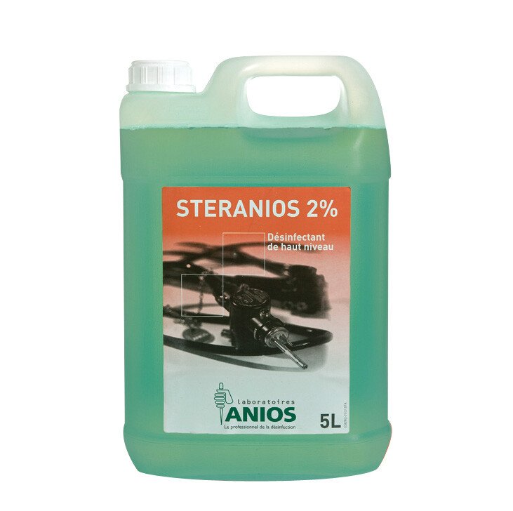 Steranios 2% Dung dịch khử khuẩn mức độ cao, tiệt trùng lạnh dụng cụ nội soi