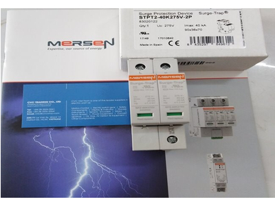 STPT2-40K275V-2P Thiết bị cắt sét 1 pha 40kA 220 VAC