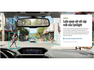 SỬ DỤNG 3 TÍNH NĂNG EYESIGHT 4.0 MỚI TRÊN SUBARU FORESTER 2023 THẬT ĐƠN GIẢN