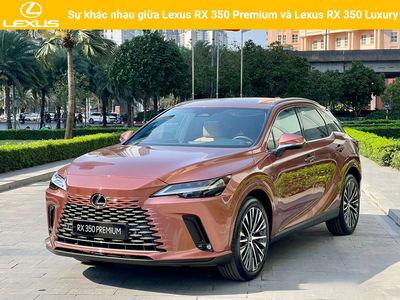 Sự khác nhau giữa Lexus RX 350 Premium và Lexus RX 350 Luxury