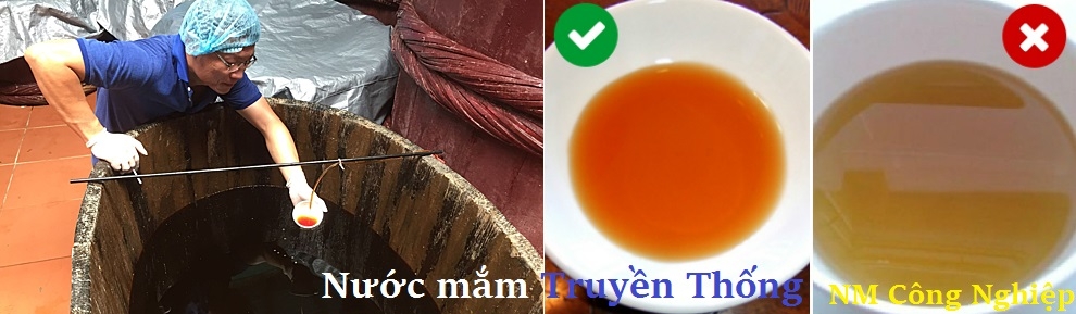 Những điểm khác biệt của Nước Mắm Truyền Thống so với Nước Mắm Công Nghiệp.