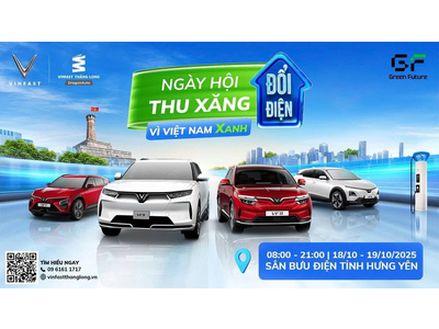 SỰ KIỆN CHẤN ĐỘNG TOÀN TOÀN TỈNH “THU XĂNG ĐỔI ĐIỆN – KIẾN TẠO TƯƠNG LAI XANH”– Nhận ngay ưu đãi!