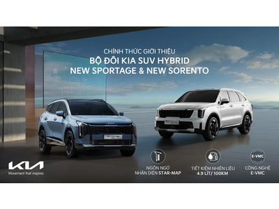 SỰ KIỆN GIỚI THIỆU BỘ ĐÔI KIA SUV HYBRID NEW SPORTAGE VÀ NEW SORENTO – GIẢI PHÁP DI CHUYỂN THÔNG MINH THEO XU HƯỚNG MỚI