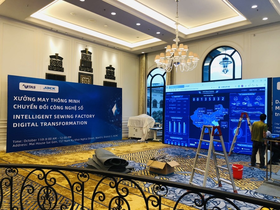 Cho Thuê Màn Hình Led TP HCM Sự Kiện Giới Thiệu Sản Phẩm Mới Cho Công Ty Jack