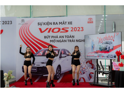 SỰ KIỆN RA MẮT XE TOYOTA VIOS 2023 TẠI TOYOTA LONG BIÊN