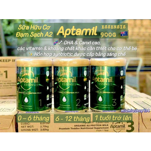 Sữa Aptamil Essensis Organic A2 Protein Số 1 900gr 🇦🇺