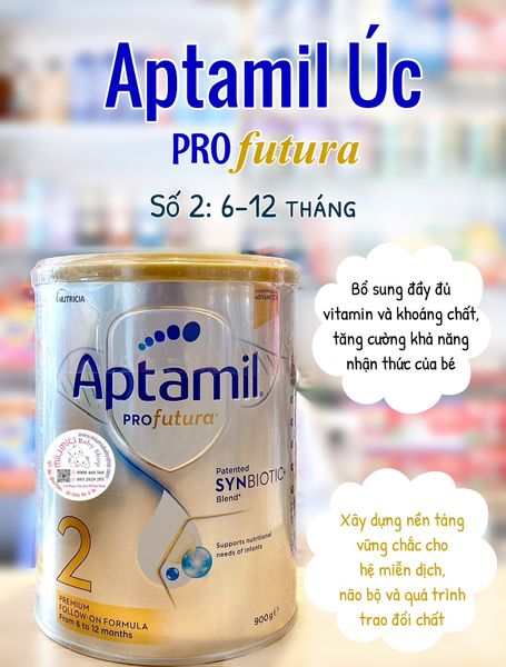 Sữa Aptamil Úc số 2 Profutura 900gr 🇳🇿