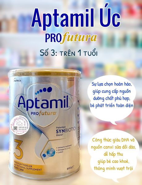 Sữa Aptamil Úc số 3 Profutura 900gr 🇳🇿
