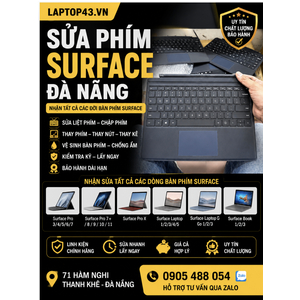 Sửa Bàn Phím Surface Đà Nẵng – Nhận Sửa Tất Cả Các Đời Bàn Phím Surface