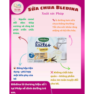 Sữa chua Bledina vani (6 month)