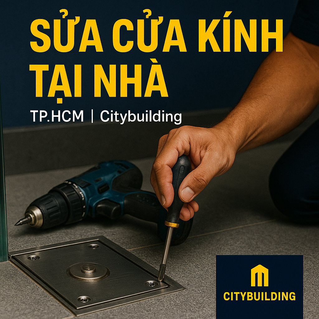 💎 SỬA CHỮA CỬA NHÔM KÍNH CƯỜNG LỰC TẠI PHƯỜNG CHÁNH HƯNG, TP.HCM | BÁO GIÁ THAY BẢN LỀ – THAY KẸP – XỬ LÝ XỆ CỬA – CITYBUILDING