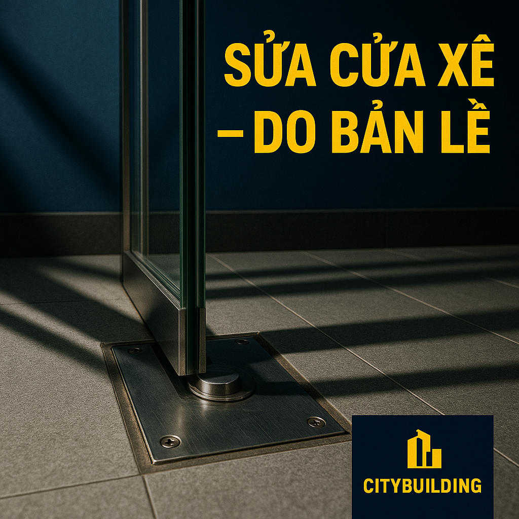 💎 SỬA CHỮA CỬA NHÔM KÍNH CƯỜNG LỰC TẠI PHƯỜNG TÂN SƠN, TP.HCM | BÁO GIÁ THAY BẢN LỀ – THAY KẸP – XỬ LÝ XỆ CỬA – CITYBUILDING