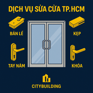 💎 SỬA CHỮA CỬA NHÔM KÍNH CƯỜNG LỰC TẠI XÃ HÒA HỘI, BẮC TÂN UYÊN | BÁO GIÁ THAY BẢN LỀ – THAY KẸP – XỬ LÝ XỆ CỬA – CITYBUILDING