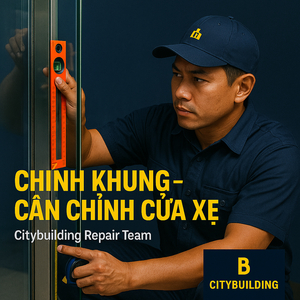 💎 SỬA CHỮA CỬA NHÔM KÍNH CƯỜNG LỰC TẠI PHƯỜNG AN KHÁNH, TP.HCM | THAY BẢN LỀ – THAY KẸP – XỬ LÝ XỆ CỬA – CITYBUILDING