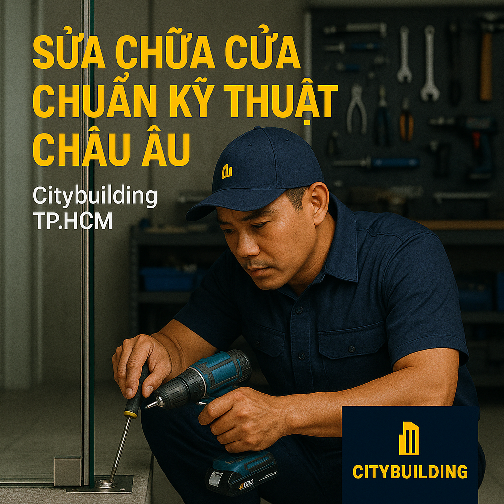 💎 SỬA CHỮA CỬA NHÔM KÍNH CƯỜNG LỰC TẠI PHƯỜNG BÌNH PHÚ, TP.HCM | BÁO GIÁ THAY BẢN LỀ – THAY KẸP – XỬ LÝ XỆ CỬA – CITYBUILDING