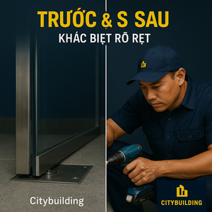 💎 SỬA CHỮA CỬA NHÔM KÍNH CƯỜNG LỰC TẠI PHƯỜNG BÌNH THỚI, TP.HCM | BÁO GIÁ THAY BẢN LỀ – THAY KẸP – XỬ LÝ XỆ CỬA – CITYBUILDING
