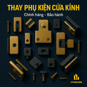 💎 SỬA CHỮA CỬA NHÔM KÍNH CƯỜNG LỰC TẠI PHƯỜNG THÔNG TÂY HỘI, QUẬN GÒ VẤP, TP.HCM | BÁO GIÁ THAY BẢN LỀ – THAY KẸP – XỬ LÝ XỆ CỬA – CITYBUILDING