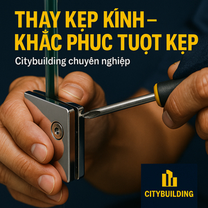 💎 SỬA CHỮA CỬA NHÔM KÍNH CƯỜNG LỰC TẠI PHƯỜNG XUÂN HÒA, TP.HCM | BÁO GIÁ THAY BẢN LỀ – THAY KẸP – XỬ LÝ XỆ CỬA – CITYBUILDING
