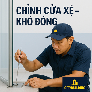 💎 SỬA CHỮA CỬA NHÔM KÍNH CƯỜNG LỰC TẠI XÃ HÒA HIỆP, BẮC TÂN UYÊN | BÁO GIÁ THAY BẢN LỀ – THAY KẸP – XỬ LÝ XỆ CỬA – CITYBUILDING