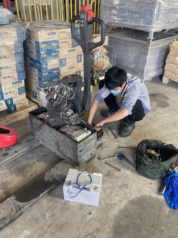 Bảo dưỡng- sửa chữa thay thế phụ tùng xe nâng điện EPT