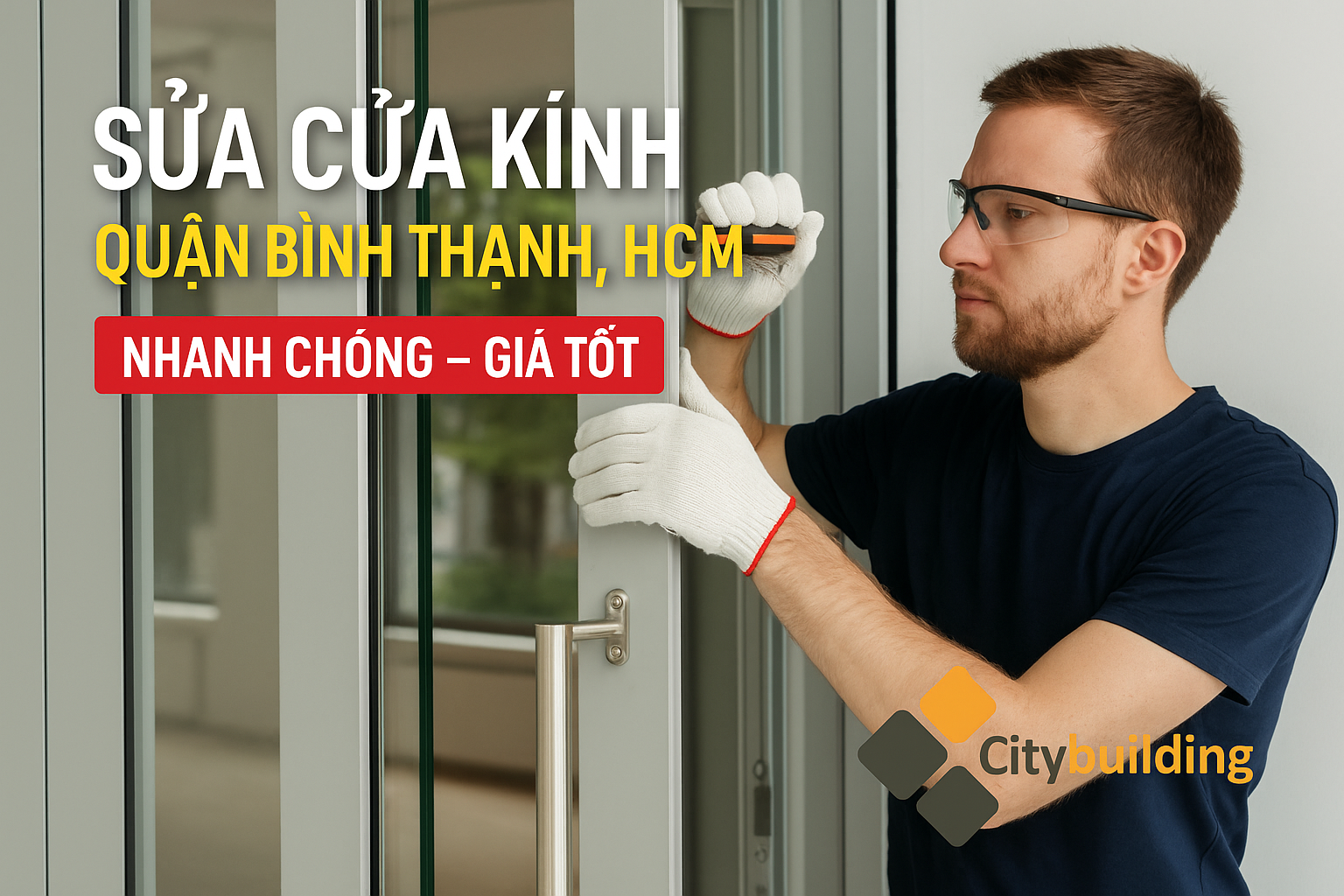 📌 【SỬA CỬA KÍNH QUẬN BÌNH THẠNH HCM】Chuyên Nghiệp – Nhanh Gọn – Giá Tốt