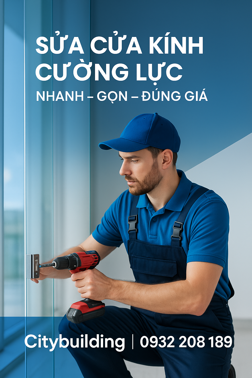 🎯 SỬA CỬA KÍNH QUẬN GÒ VẤP – CÓ MẶT NHANH, XỬ LÝ CHUYÊN NGHIỆP