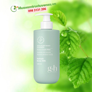 Sữa dưỡng thể mang lại sự tươi mới cho làn da G&H Refresh+(400ml)