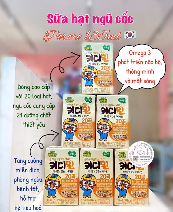 Sữa Hạt Pororo