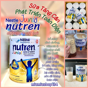 Sữa Nutren Junior 850gr - MẪU MỚI