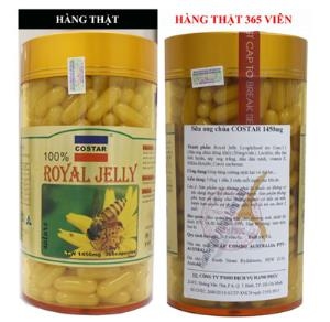 Sữa Ong Chúa Costar Royal Jelly 1450 Mg Tăng cường sức đề kháng,Chữa bệnh suy dinh dưỡng,....