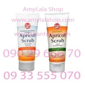Sữa rửa mặt hạt dưỡng chất WG Blemish & Blackhead Apricot Scrub 2in1 (Made in USA) - 0933555070 :
