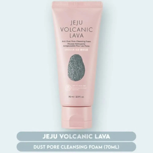 Sữa Rửa Mặt Làm Sạch Lỗ Chân Lông THE FACE SHOP Jeju Volcanic Lava Anti Dust Pore Cleansing Foam 70ml