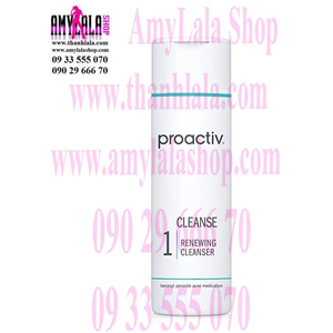 Sữa rửa mặt trị mụn trắng da Proactiv Solution Renewing Cleanser (60ml) - 0933555070 - 0902966670 -