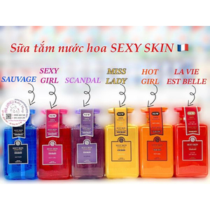Sữa tắm nước hoa Sexy skin NEW