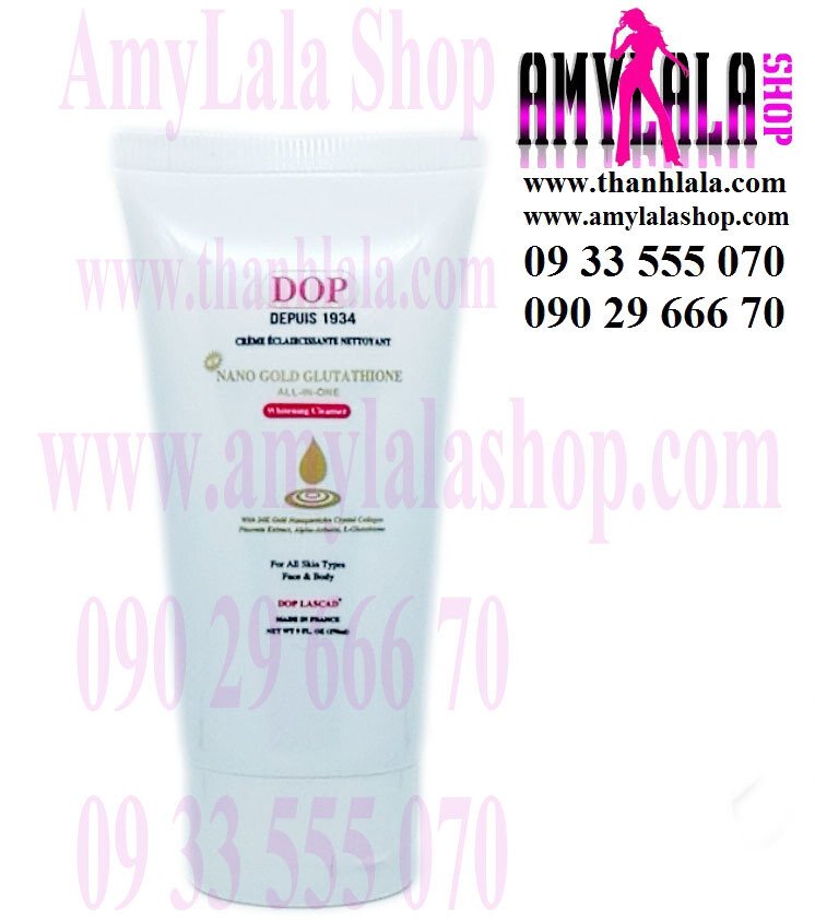 Sữa rửa mặt tinh chất vàng 24k trắng da Dop Lascad® Nano Gold Glutathione 270ml