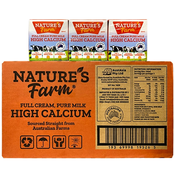 Sữa tươi Nature Farm (thùng)