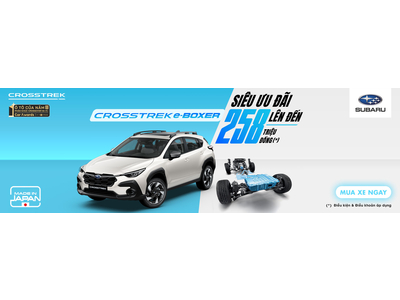 SUBARU CROSSTREK BẬT CHẤT CÁ TÍNH - PHẤN KHÍCH TỘT BẬC
