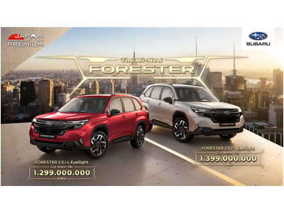Subaru Forester 2026 Thế Hệ Mới Ra Mắt, Thông Tin Xe Và Giá Bán