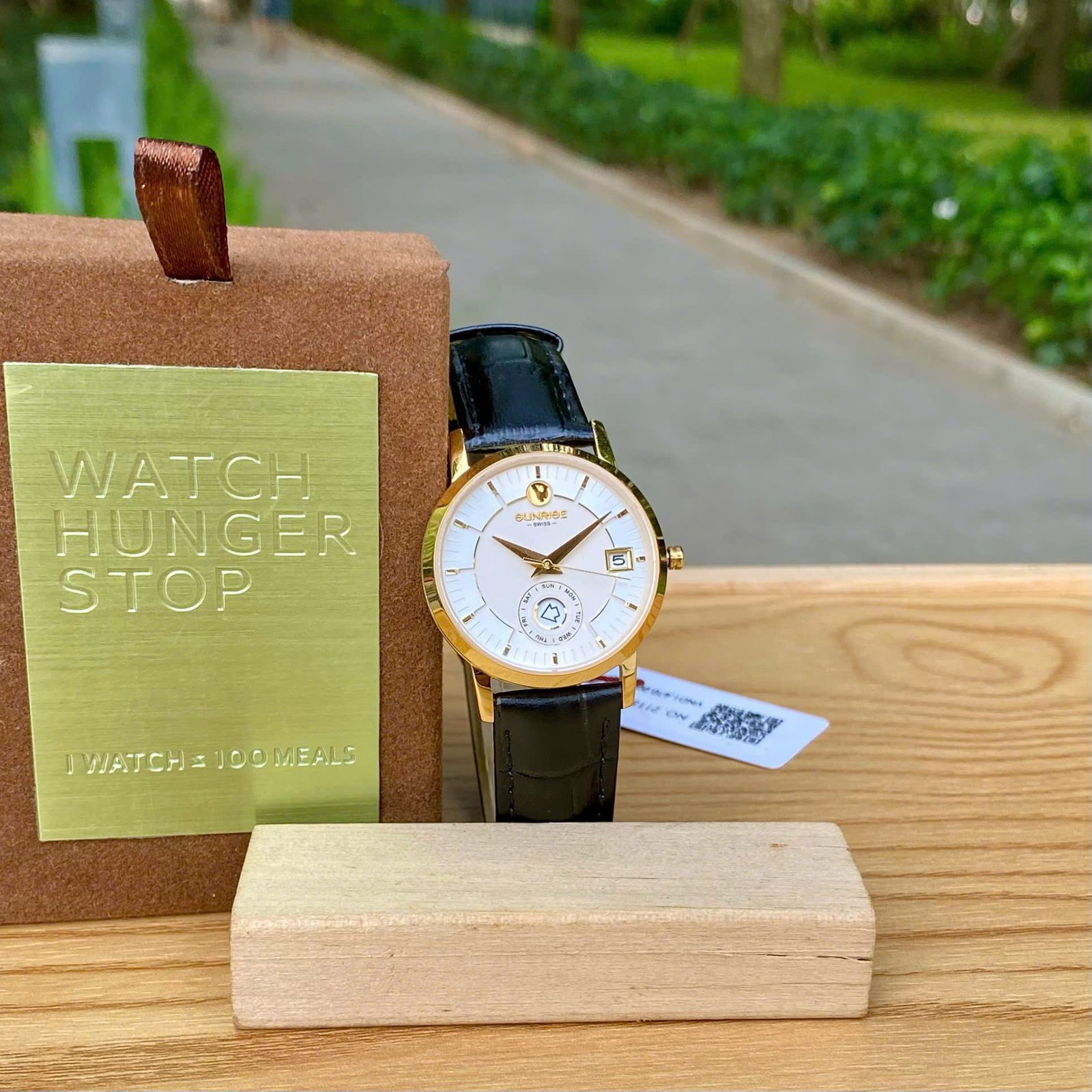 ĐỒNG HỒ NỮ SUNRISE DÂY DA 2115PA CHÍNH HÃNG