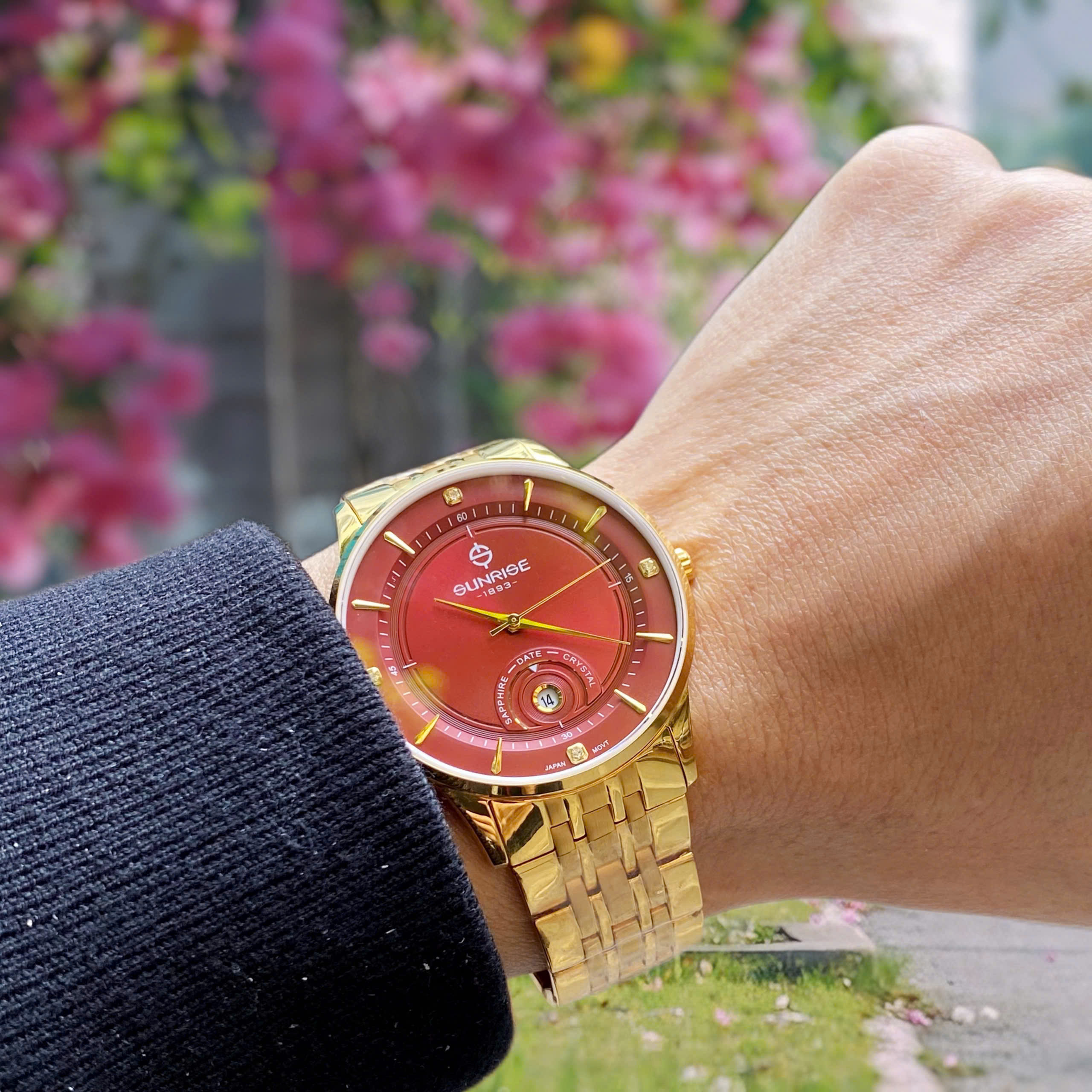 SUNRISE 1115SA | ĐỒNG HỒ NAM 2 LỊCH