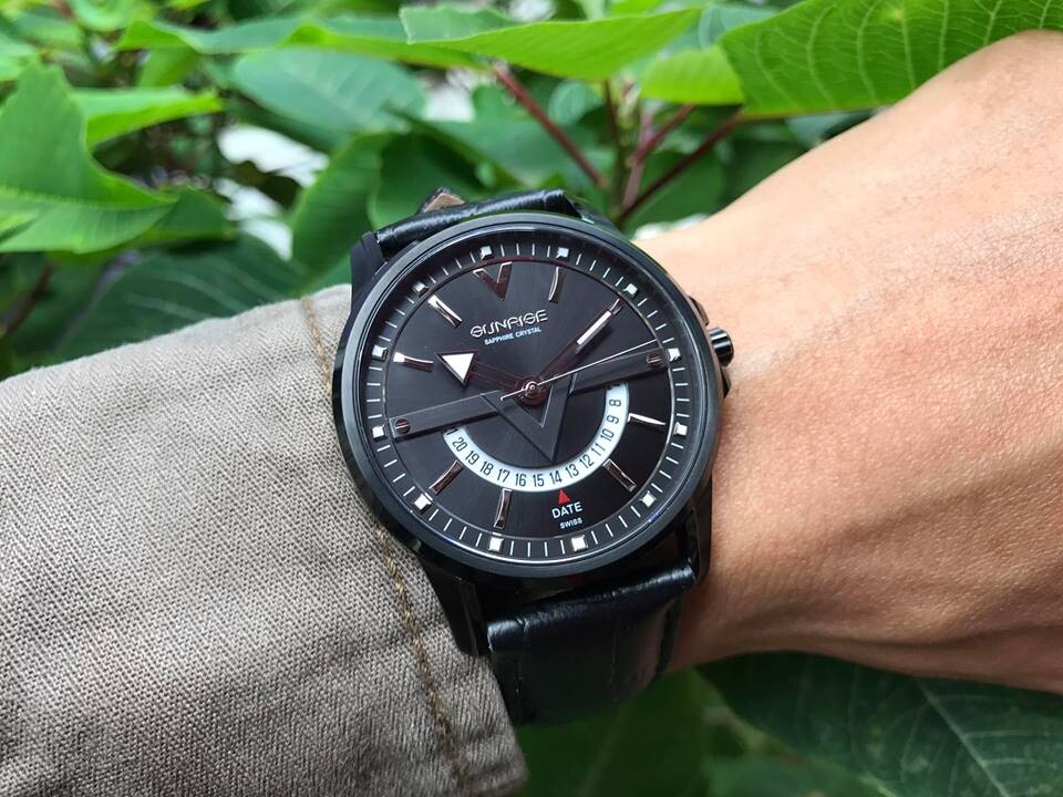 SUNRISE 1116PA | ĐỒNG HỒ NAM DÂY DA