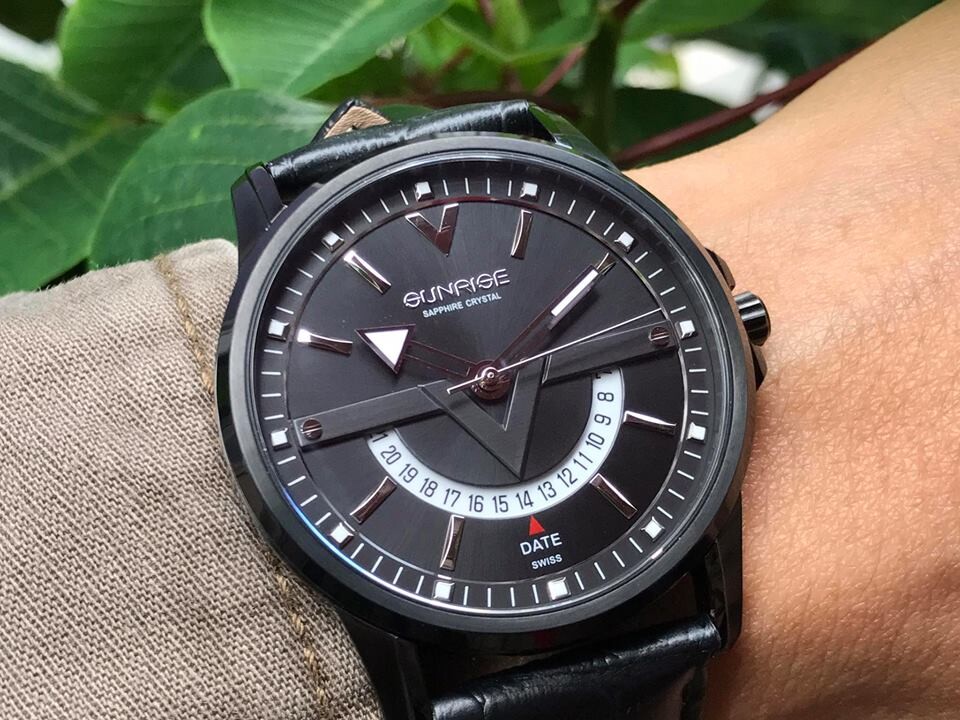 SUNRISE 1116PA | ĐỒNG HỒ NAM DÂY DA