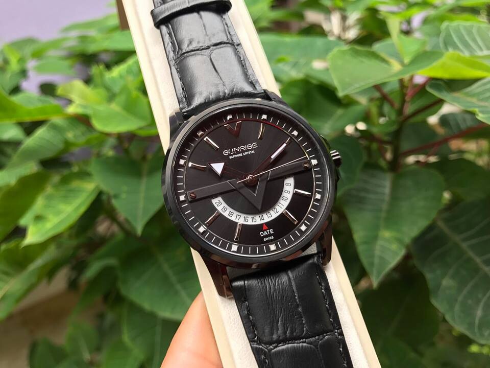 SUNRISE 1116PA | ĐỒNG HỒ NAM DÂY DA