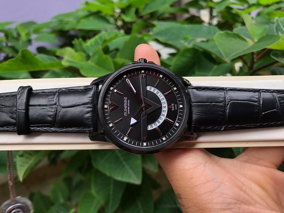 SUNRISE 1116PA | ĐỒNG HỒ NAM DÂY DA