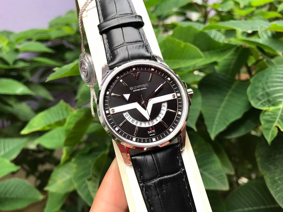 SUNRISE 1116PA | ĐỒNG HỒ NAM DÂY DA