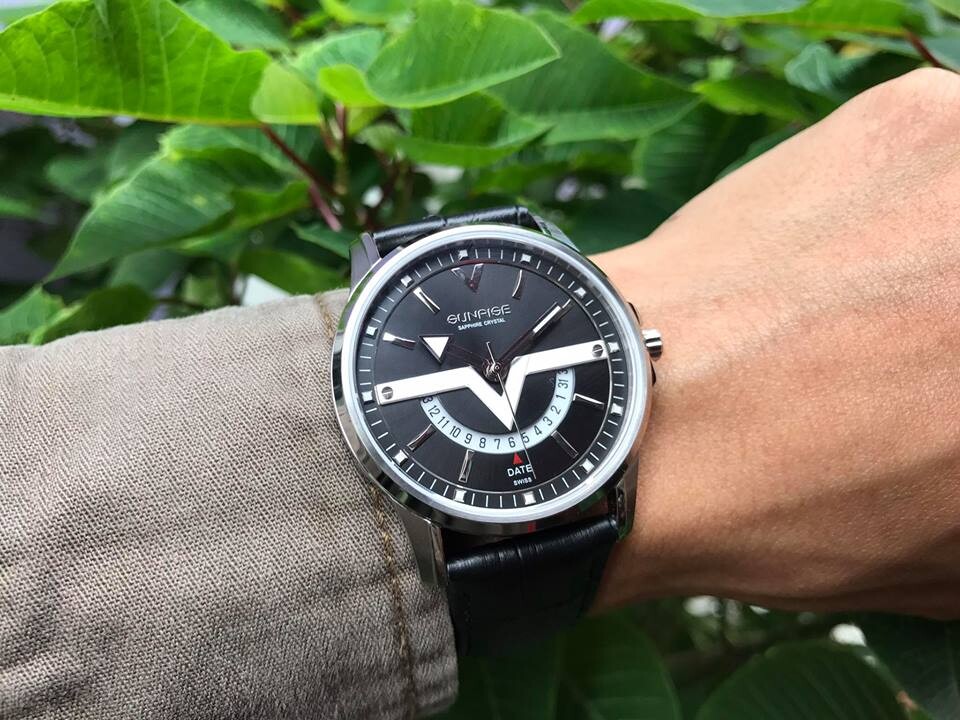 SUNRISE 1116PA | ĐỒNG HỒ NAM DÂY DA