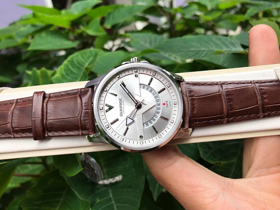 SUNRISE 1116PA | ĐỒNG HỒ NAM DÂY DA