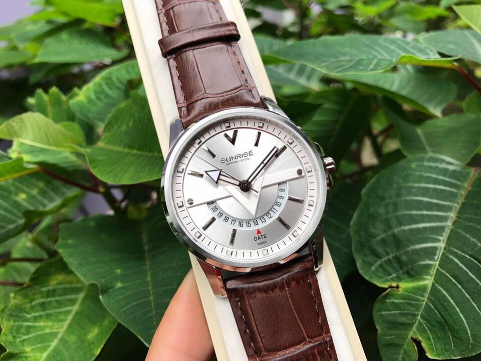 SUNRISE 1116PA | ĐỒNG HỒ NAM DÂY DA